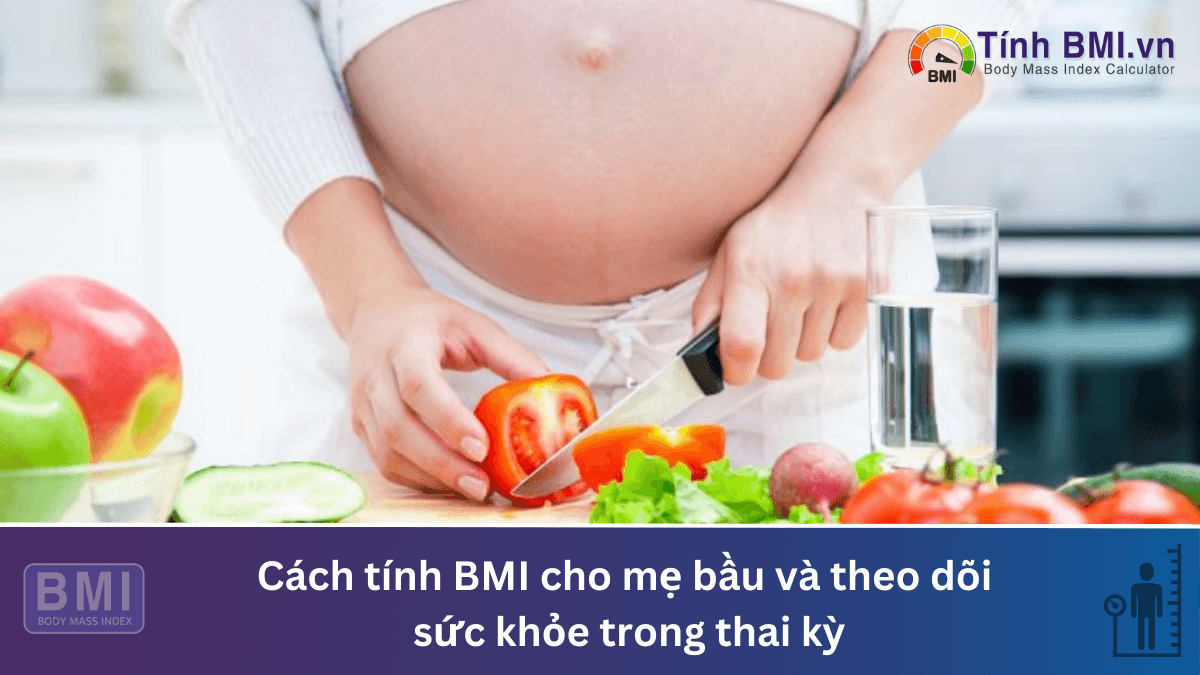 Cách tính BMI cho mẹ bầu và theo dõi sức khỏe trong thai kỳ