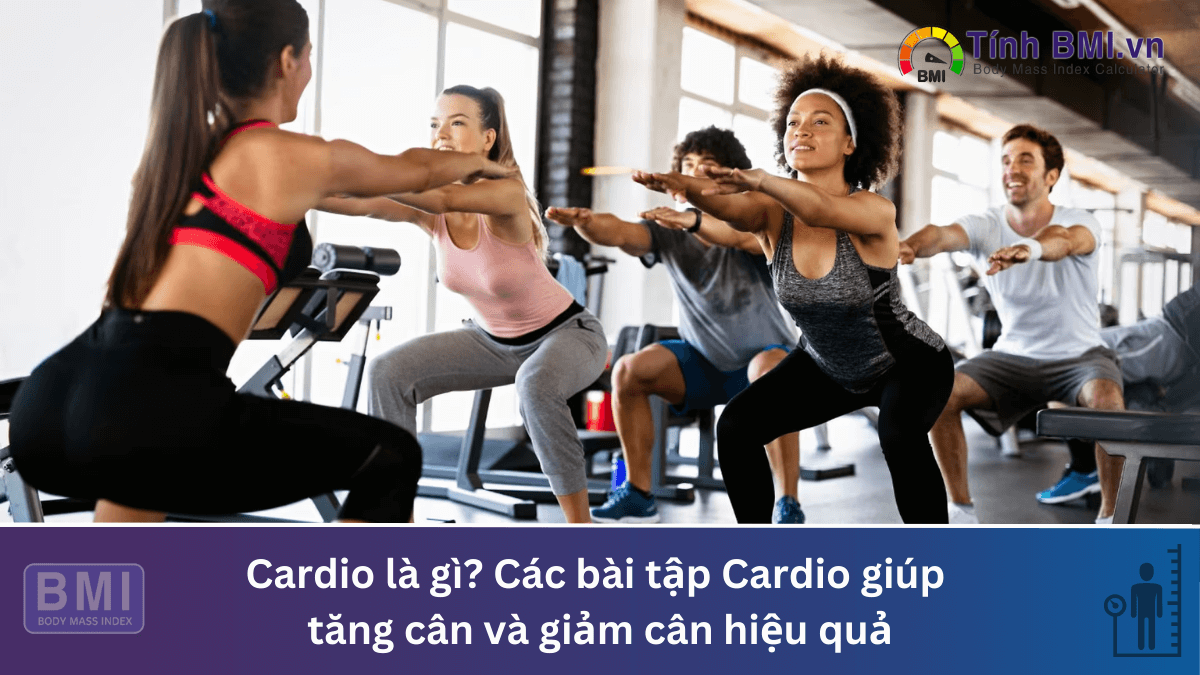 Cardio là gì? Các bài tập Cardio giúp tăng cân và giảm cân hiệu quả