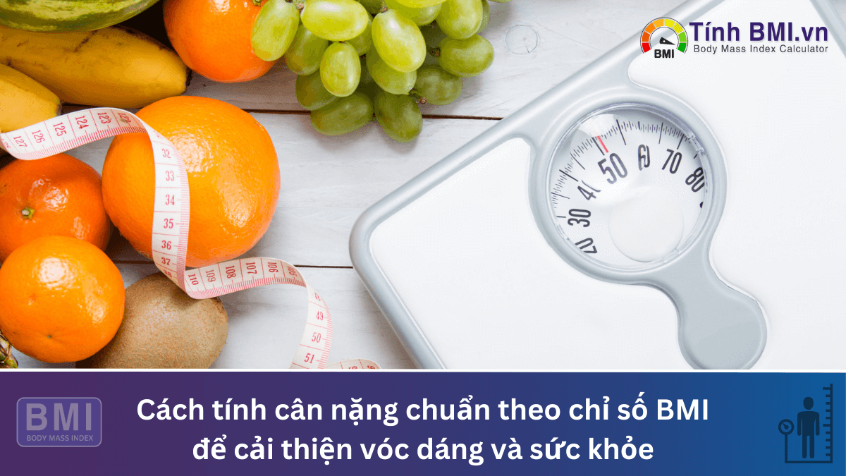 Cách tính cân nặng chuẩn theo chỉ số BMI để cải thiện vóc dáng và sức khỏe