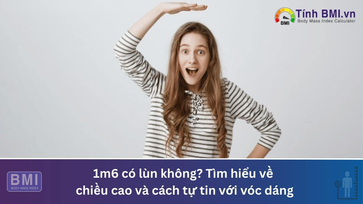 1m6 có lùn không