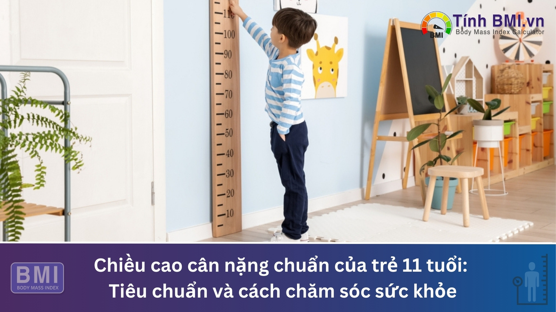 Chiều cao cân nặng chuẩn của trẻ 11 tuổi