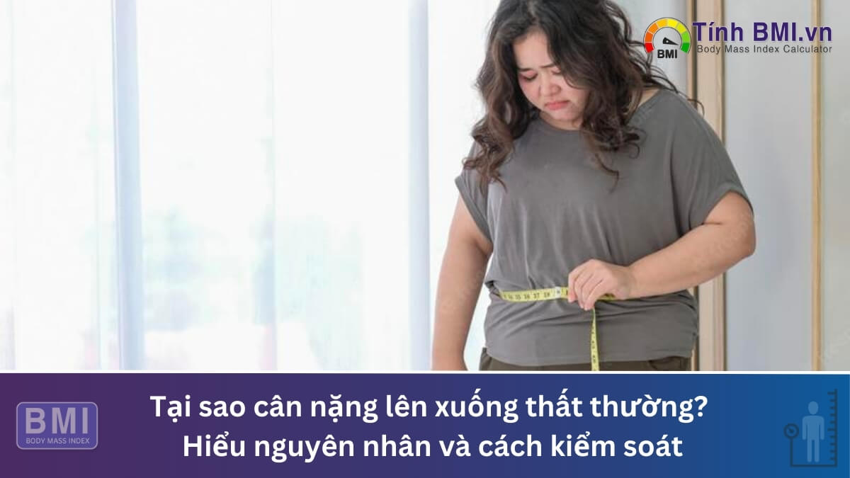 cân nặng lên xuống thất thường